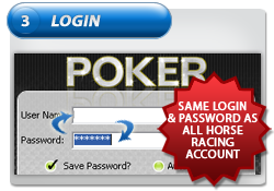 Login to your account using your All Horse Racing account info.