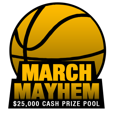 $25,000.00 March Madness Perfect Bracket